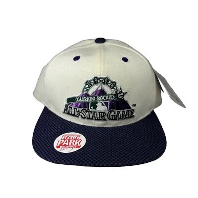 De colección 1998 Colorado Rockies All Star Game Strapback Hat, MLB, gorra exterior Foto 1 de 4