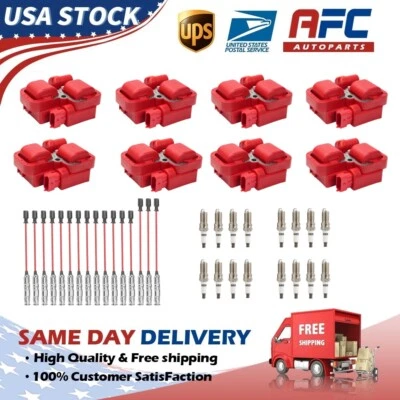 WIRE+PLUG ignition Coil Pack for 98-06 Mercedes-Benz C CL CLK ML Class UF359 OEM - Изображение 1 из 4