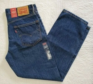 NEU LEVIS HERREN 550 RELAXED DENIM BLAU JEANS VIELE GRÖSSEN STIL # 005504886 - Bild 1 von 4