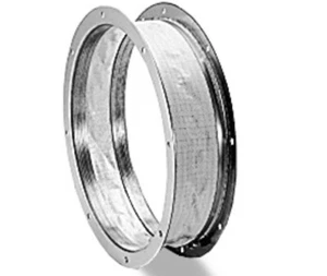 Helios Flexible Verbindung STS 200 mit 2 Rohrflanschen 01219 NEU - Bild 1 von 2