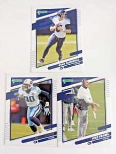 Tennessee Titans Lot Tannehill Kearse Vrabel 2021 Panini Donruss - Bild 1 von 1