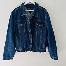 Tommy Hilfiger Mens Blue Denim Jacket - Size 2XL - Aus Postage FAST