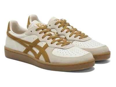 Asics Onitsuka Tiger GSM 1183A353 134 CREAM/TAN PRESIDIO Men's Women's Sneakers - Image 1 of 4