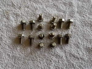 M38 M38A1 BOLT WITH INTEGRAL LOCK WASHER FOR THE KNUCKLE 16 EACH N O S - Picture 1 of 1