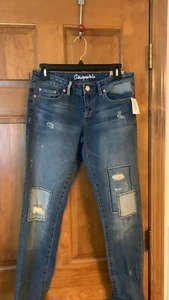 Nuevos pantalones vaqueros ajustados para mujer Aeropostale 4R nuevos con etiquetas - Imagen 1 de 2