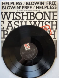 Wishbone Ash – Helpless 12" vinyl record prog rock in picture sleeve - Picture 1 of 12