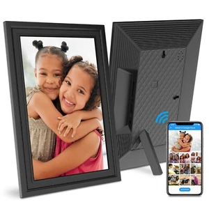 Sungale 10.1” True Cloud Frame with Editable Cloud Albums, IPS HD Touch Screen - Picture 1 of 8