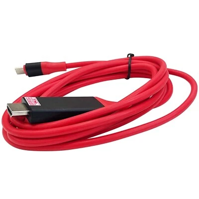 USB C auf HDMI Kabel 4K HD Typ C zu HDMI Adapter für MacBook Android Handy - Bild 1 von 4