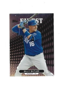 2013 Finest Refractors #36 BILLY BUTLER KANSAS CITY ROYALS - Picture 1 of 1