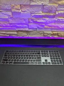 Apple Magic A1843 Tastatur Keyboard|QWERTY|Ziffernblock|Space Gray|GARANTIE - Bild 1 von 1