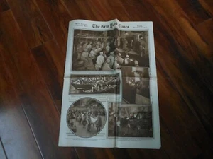 New York Times Picture Section, Rotogravure: Part 1 Nov 21, 1915 WWI Era NYT#3 - Picture 1 of 7