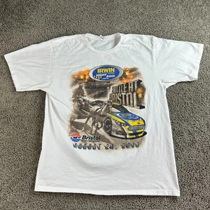 Bristol Motor Speedway Shirt Mens XL Colosseum Night Race 2013 Double Sided - Picture 1 of 12