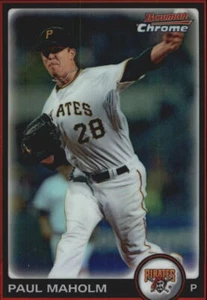 2010 Bowman Chrome Refractors #79 Paul Maholm - NM-MT - Picture 1 of 2