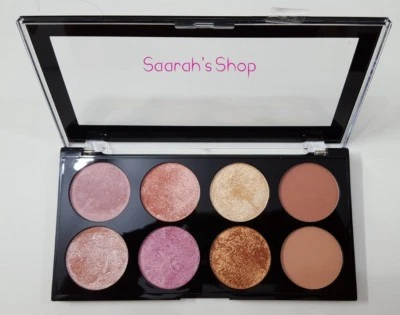 Makeup Revolution Blushes Highlighter Bronzer Palette GOLDEN SUGAR 2 Rose Gold - Image 1 of 2