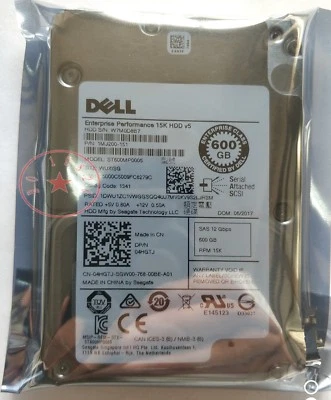 4HGTJ ST600MP0005 DELL ENTERPRISE 600GB 15K SAS 2.5" 12G HDD Hard Drive - Image 1 of 2