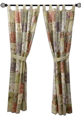 Par de paneles de retazos Blooming Prairie 42 x 84 Foto 1 de 4