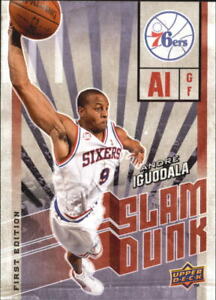 2009-10 Upper Deck First Edition Slam Dunk Basketball Card #SD12 Andre Iguodala