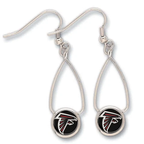 Atlanta Falcons French Loop Earrings NFL New Cover