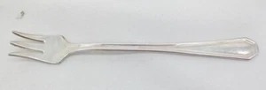 Silverplate Cocktail Seafood Fork 5 3/4" by International S. Co. TF - Picture 1 of 6