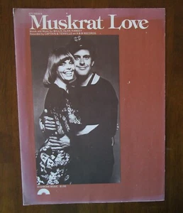 1971 MUSKRAT LOVE PIANO SHEET MUSIC 6711MSMX Wishbone Music - Picture 1 of 2