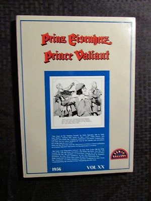 Prinz Eisenherz Prince Valiant 1978 v.20 HC/DJ CASI NUEVO/FVF Hal Foster 1956 #'d impresión Foto 1 de 4