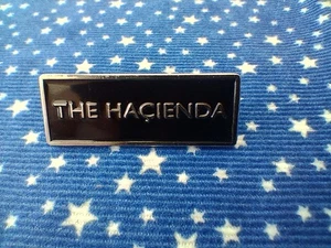 Genuine Vintage Hacienda Club Staff Enamel Badge (A255) - Picture 1 of 2