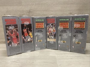 1991 Upper Deck Michael Jordan Locker Box Series 1-6 Complete Sealed - Picture 1 of 5