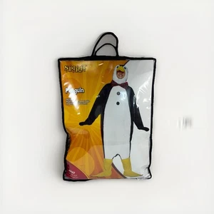 penguin costume adult Plaid Bow Tie Sprit One Size - Afbeelding 1 van 6
