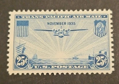 1935 US: ( Scott #C20 ) Stamps 25c - Image 1 of 2