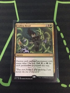 MTG Magic The Gathering Culling Ritual Rare Black Green Sorcery Commander - Picture 1 of 1