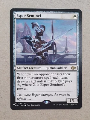 MtG - Esper Sentinel /Esper-Wachposten x1 -The List Rare Commander Modern Staple - Bild 1 von 2