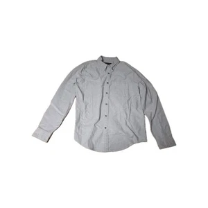 Abercrombie & Fitch - Casual Button Down Shirt - Mens Medium - White Light Blue - Picture 1 of 3