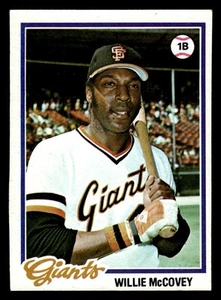Willie McCovey 1978 Topps #34 San Francisco Giants - Picture 1 of 2