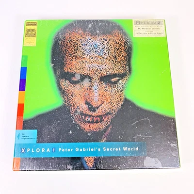 Xplora 1: Peter Gabriel's Secret World (1993 PC CD-ROM) Big Box - Factory Sealed - Image 1 of 4