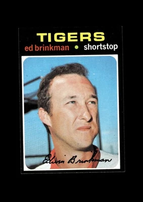 Topps Set-Break #389 1971 Ed Brinkman casi nuevo-como nuevo o mejor *GMCARDS* Foto 1 de 2