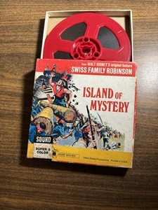 Walt Disney Films “ Island Of Mystery “ Super 8- Color Sound - Picture 1 of 1
