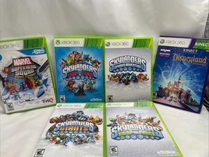 Skylanders Bundle, Disneyland & Marvel Comic Microsoft Xbox 360 (6 games) Tested - Imagen 1 de 16