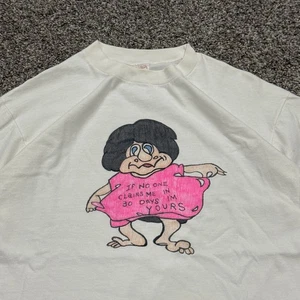 Camiseta Verdadera Vintage Años 70 Towncraft Divertida Gráfica Dibujos Animados Personalizada Retro Para Hombres L - Imagen 1 de 4