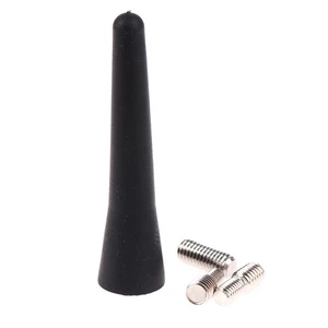 Universal Car Antenna 2.5 Inch Short Car Aerial FM/AM Inputs M4 M5 M6 W5 - Picture 1 of 9