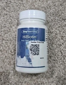 HiBiotin 100 Mg 90 Veg Caps By Nutricology/ Allergy Research Group - Picture 1 of 2