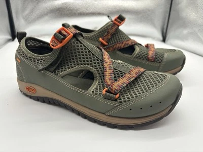 Sandalias de Senderismo Chaco Odyssey Todo Terreno Niños Junior Talla 6 Verde Punta Cerrada Foto 1 de 4