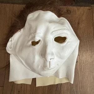 Vintage Michael Myers Halloween Maske Trick or Treat Vinyl Maske Haare Vintage - Bild 1 von 5
