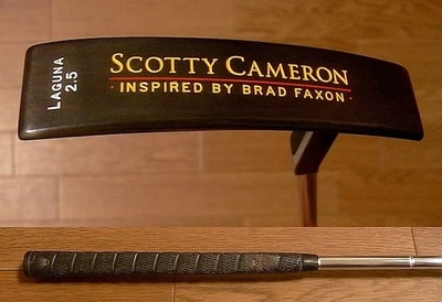 Scotty Cameron INSPIRED BY BRAD FAXON Laguna 2.5 Custom 33.5 inches RH Black - Image 1 of 3