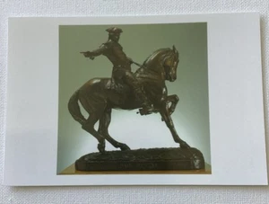 Carta promozionale SWAP Art Utah artista Cyrus Edwin Dallin Paul Revere orizzontale - Foto 1 di 2