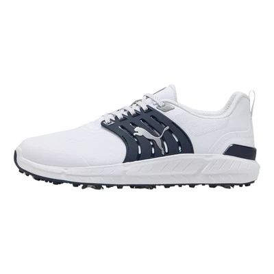 ZAPATO DE GOLF PUMA IGNITE ELEVATE 2 TOUR BLANCO/AZUL MARINO PROFUNDO/PLATEADO Foto 1 de 4