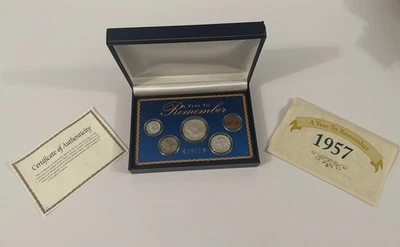 A Year To Remember 1957 Coin Set  - Image 1 of 3