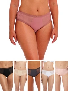 Fantasie Fusion Briefs Mid Rise Stretch Lined Brief Gathered Knickers Lingerie - Picture 1 of 40