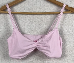 Bralette Skims SKIMS SE ADAPTA A TODOS PICOT SKIMPY SCOOP Talla Grande Cereza Nuevo sin Etiquetas - Imagen 1 de 4