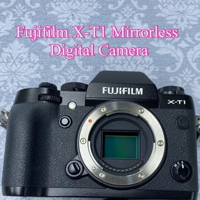 Fujifilm X-T1 Mirrorless Digital Camera 16.3MP Body Only 1080pHD Video Recording - Image 1 of 4