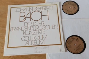 J. S. Bach Collegium Aureum ‎ Die Sechs Brandenburgischen Konzerte 2 LP Parnass - Picture 1 of 7